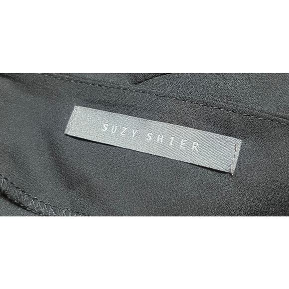 Suzy Shier 100% Polyester Top Size Large L - Picture 5 of 6